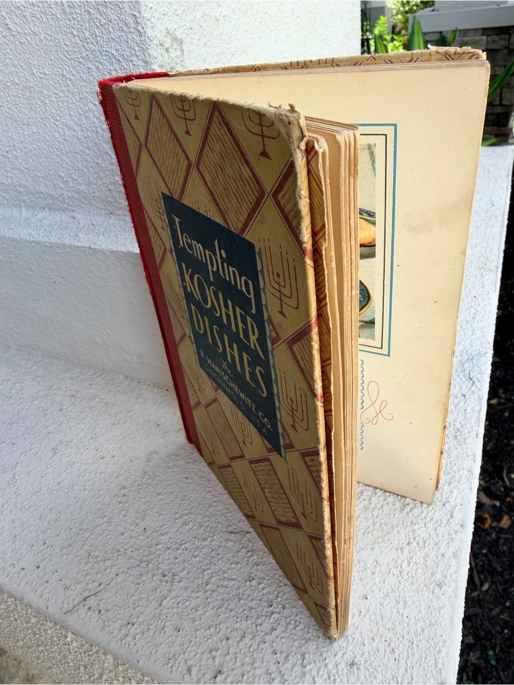1930 Tempting Kosher Dishes Manischewitz Cookbook Jewish Judaica Vintage - Picture 2 of 15